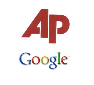 Associated Press and Google Logos